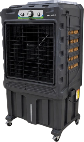 NINJA 160 DLX air cooler, three-quarter view